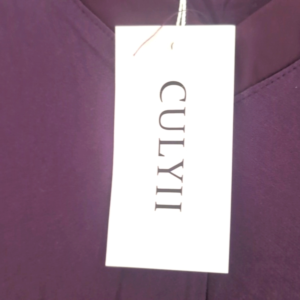 NWTG Medium Purple Elegant Women's Cocktail Dress - Picture 3 of 8
